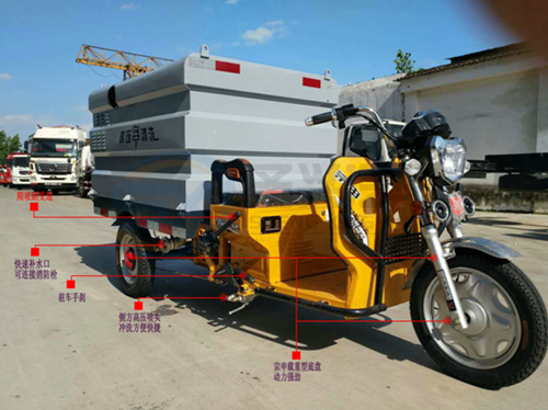三輪路面清洗車