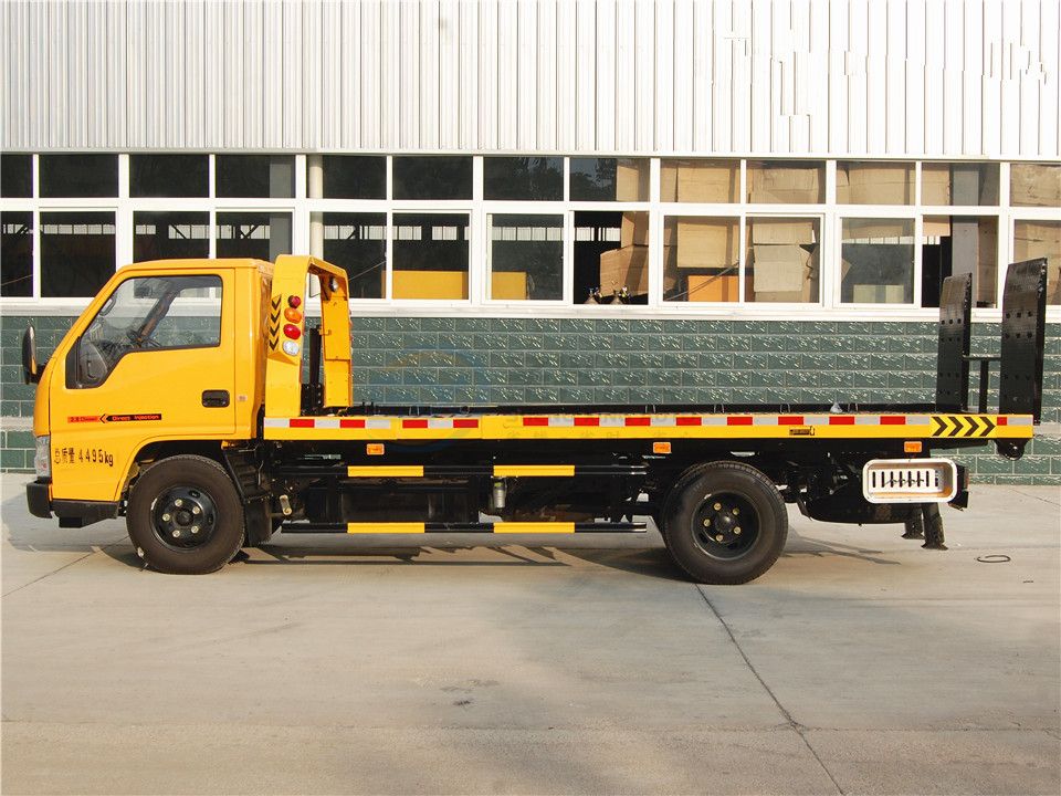 江鈴順達藍牌一拖二清障車