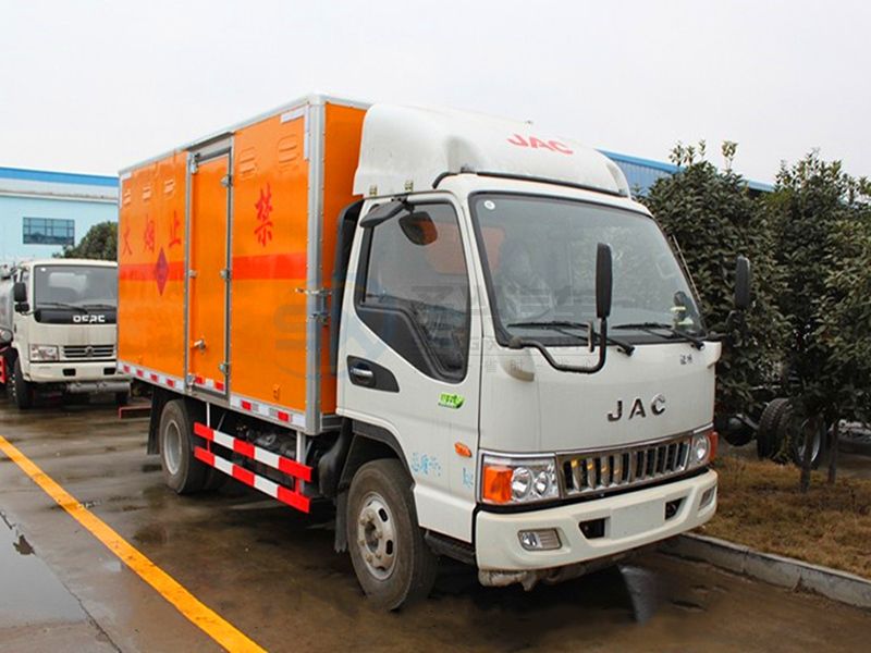 江淮駿鈴4米1爆破器材運輸車