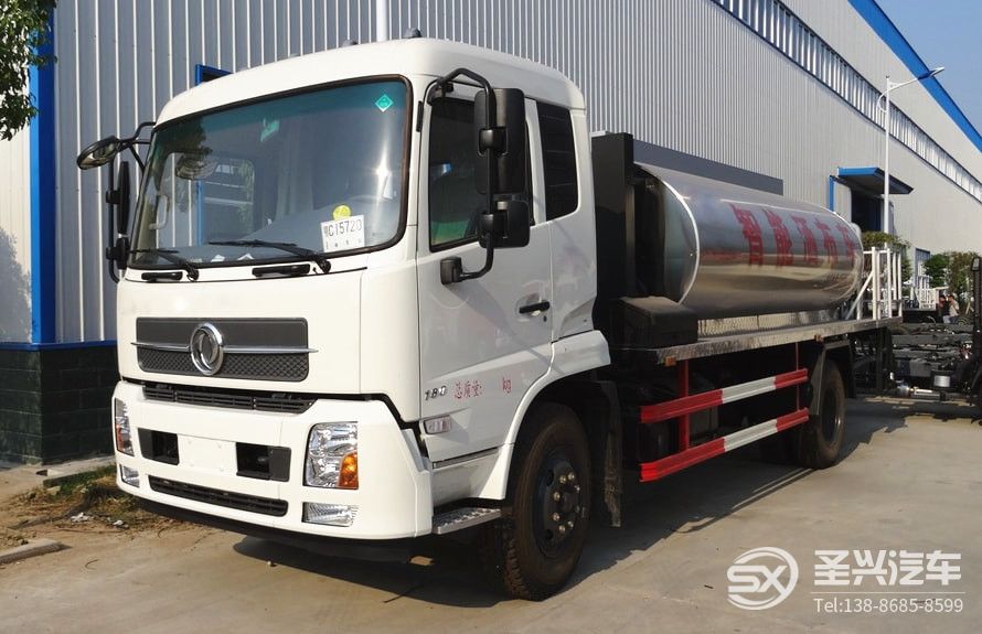 東風(fēng)天錦10噸瀝青灑布車