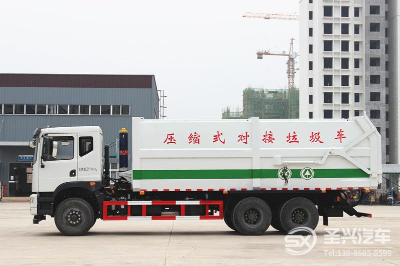 東風(fēng)T5后雙橋?qū)邮綁嚎s垃圾轉(zhuǎn)運(yùn)車(chē)