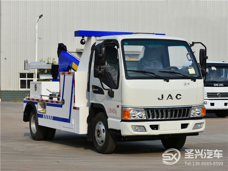 江淮駿鈴E3拖吊聯(lián)體清障車(chē)