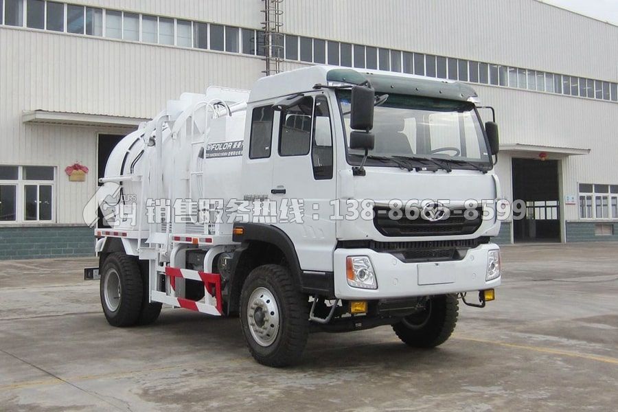 重汽豪曼10方餐廚垃圾車