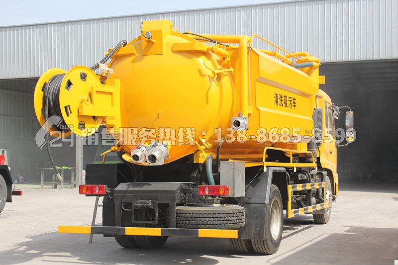 東風天錦清洗吸污車12方