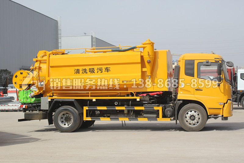 東風天錦清洗吸污車12方