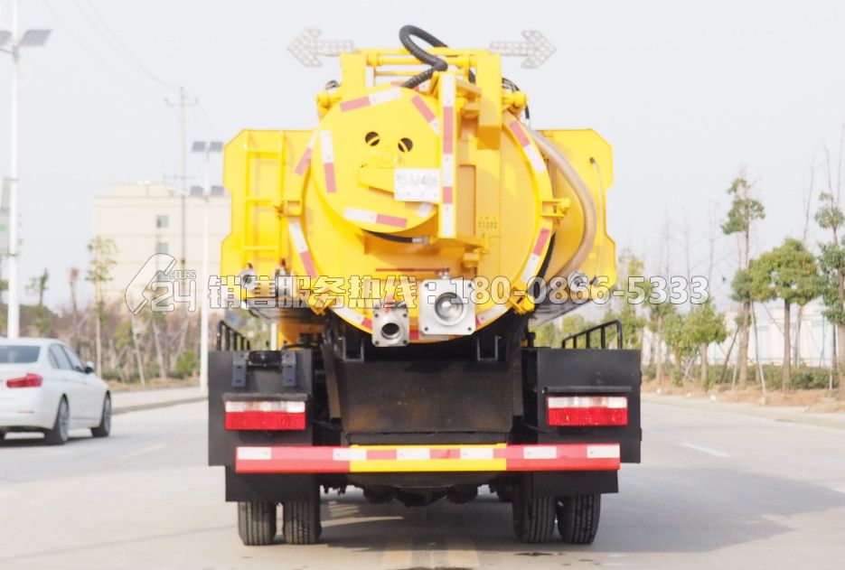 國六東風(fēng)多利卡清洗吸污車1.5+3.5方