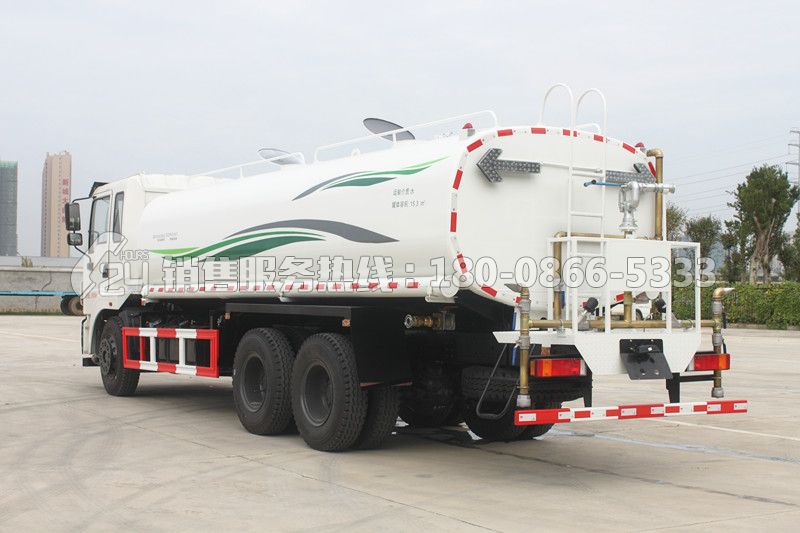 東風錦程后雙橋灑水車20立方