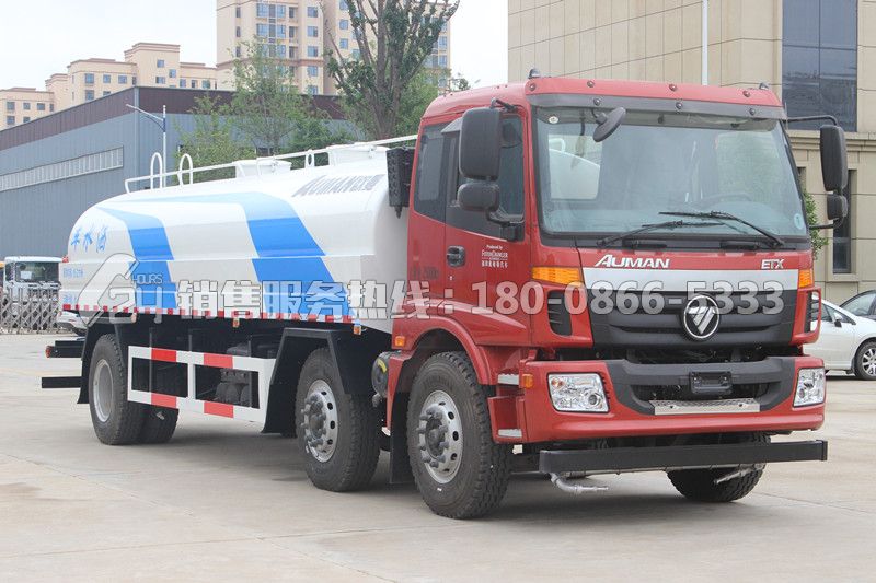 福田歐曼前四后四19方灑水車(chē)