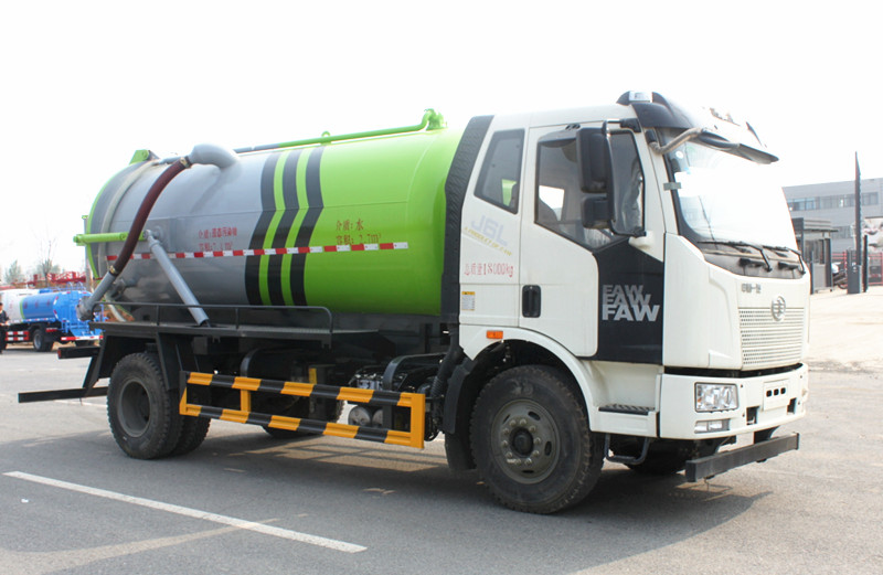 國(guó)六-解放J6L吸污車(chē)10立方