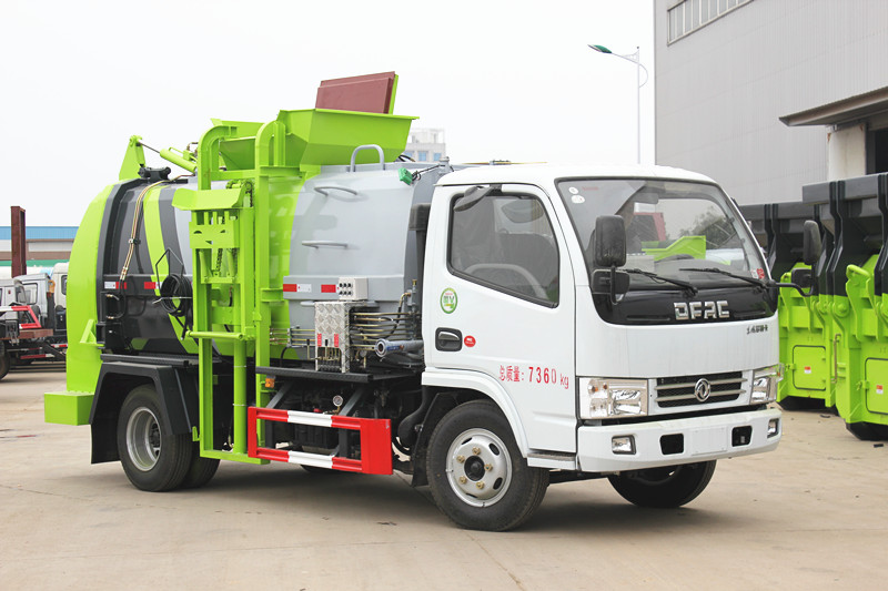 東風(fēng)D6小多利卡4方餐廚垃圾車