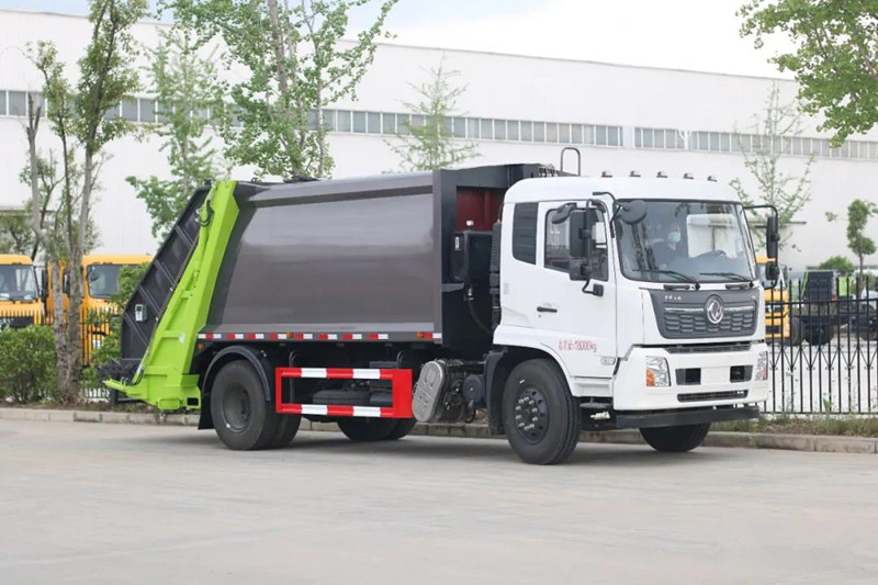 國(guó)六東風(fēng)天錦12-14方后裝壓縮垃圾車(chē)