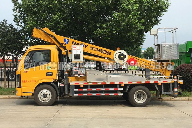 東風(fēng)多利卡伸縮式21米高空作業(yè)車(chē)