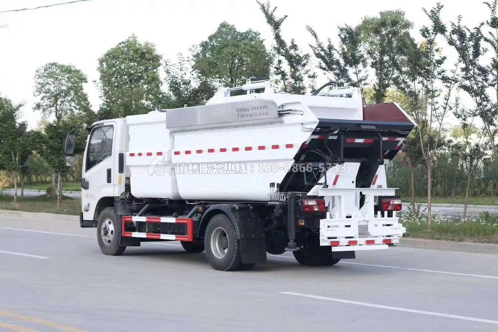 國六-江鈴凱銳后高位分類垃圾車