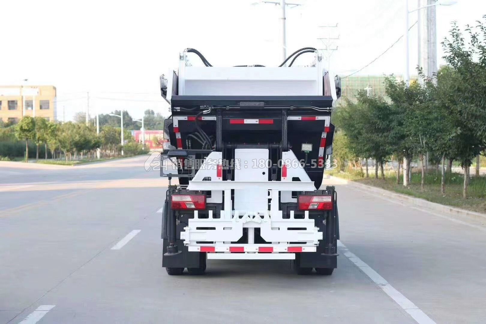 國六-江鈴凱銳后高位分類垃圾車