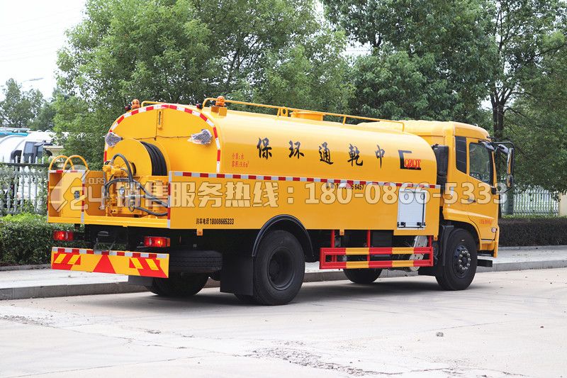 國六-東風(fēng)天錦12方高壓清洗車