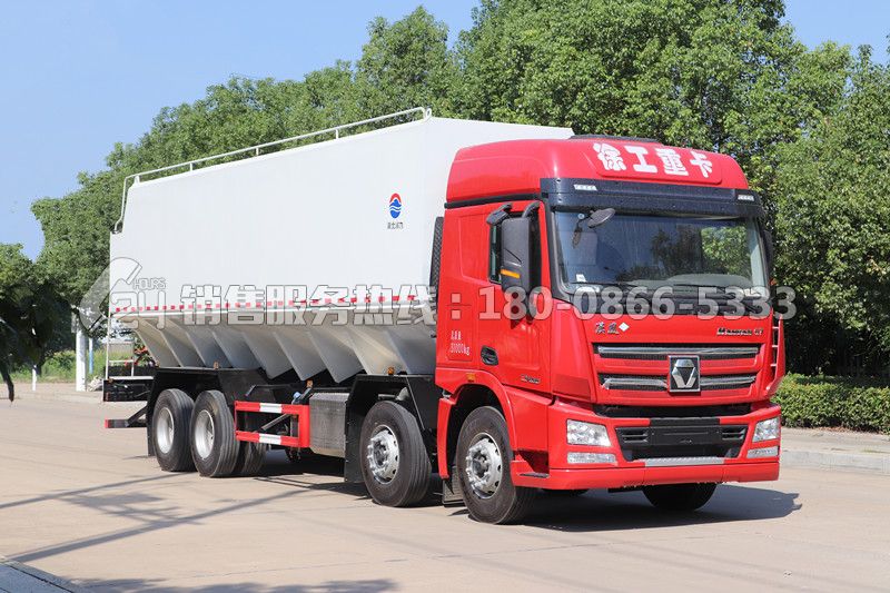 國(guó)六-徐工漢風(fēng)G7散裝飼料運(yùn)輸車48方