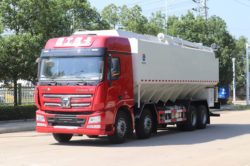 國六-徐工漢風(fēng)G7散裝飼料運(yùn)輸車48方