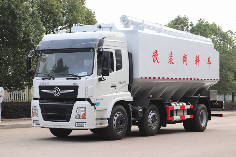 國六-東風(fēng)暢行D3V散裝飼料車28-31方-山路王