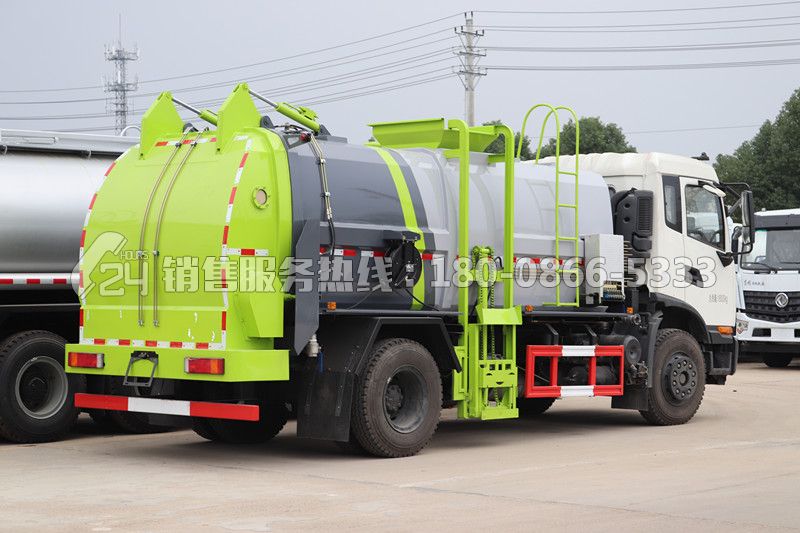 國六-東風(fēng)天錦KR天燃?xì)獠蛷N垃圾車