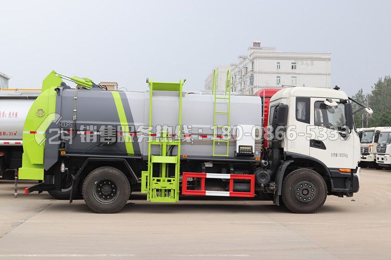 國六-東風(fēng)天錦KR天燃?xì)獠蛷N垃圾車