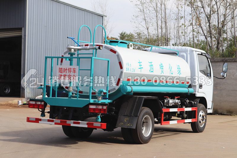 國六東風(fēng)福瑞卡5噸灑水車