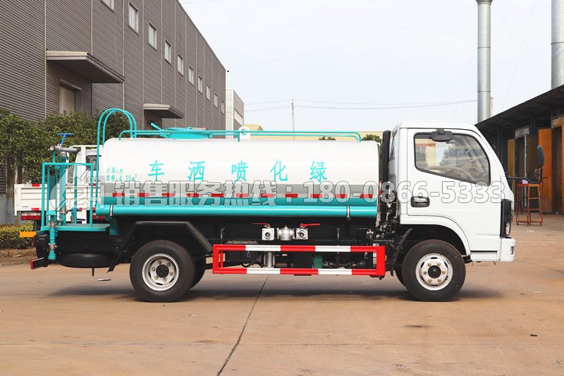 國六東風(fēng)福瑞卡5噸灑水車