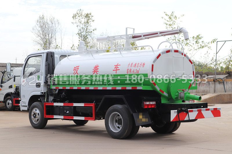 國(guó)六-東風(fēng)福瑞卡5噸吸糞車