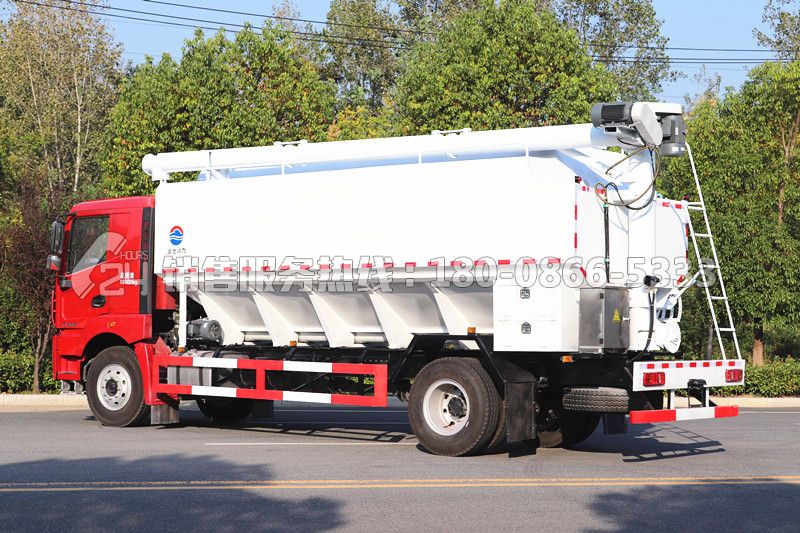 國六-徐工漢風(fēng)G5散裝飼料運(yùn)輸車22方 