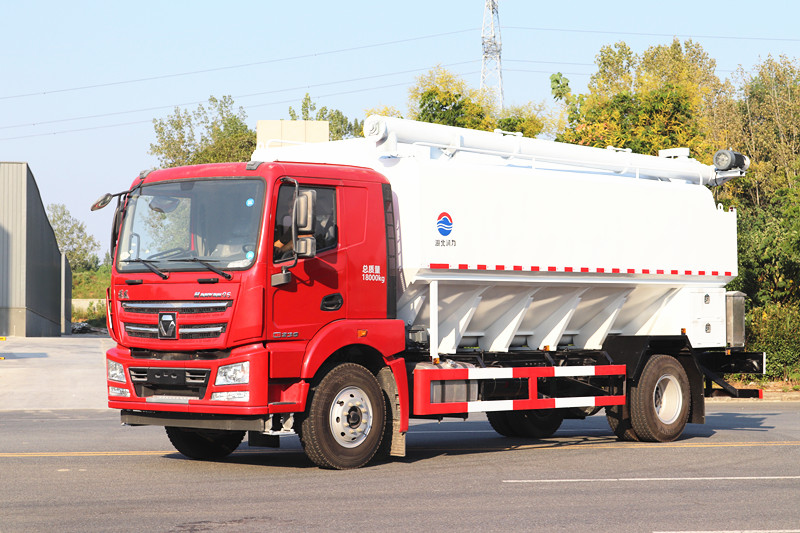 國六-徐工漢風(fēng)G5散裝飼料運(yùn)輸車22方 