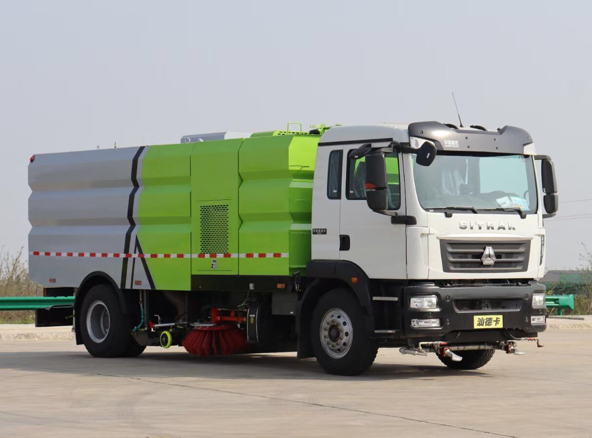 重汽汕德卡洗掃車9+7方