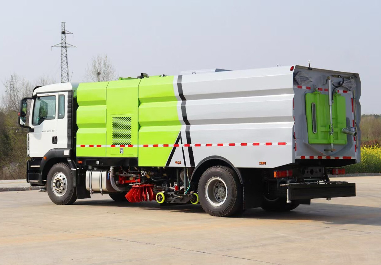 重汽汕德卡洗掃車9+7方