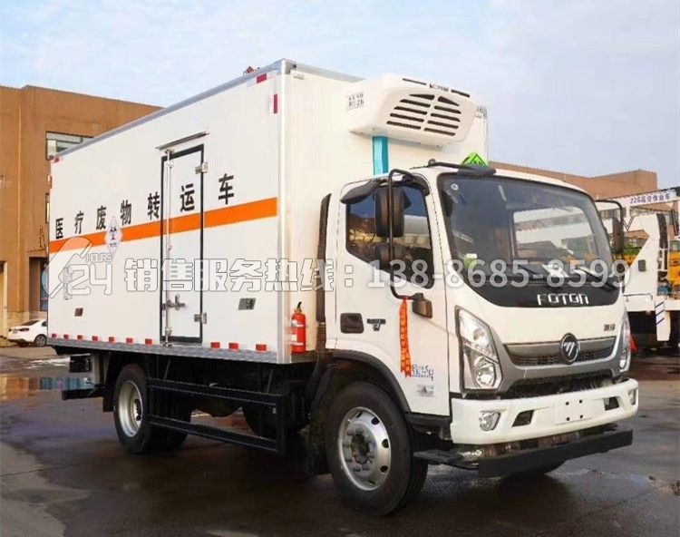 福田奧鈴CTS醫(yī)療廢物轉(zhuǎn)運(yùn)車5.1米