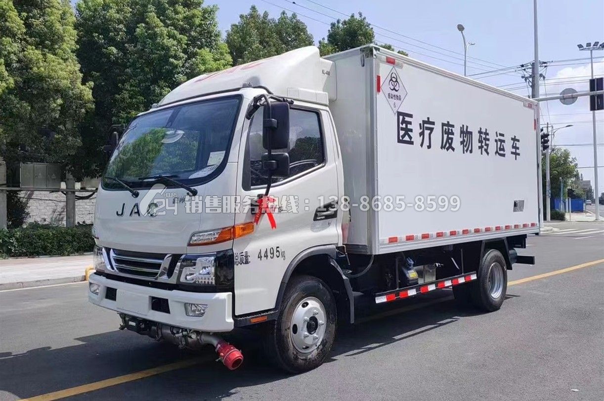 江淮駿鈴V5醫(yī)療廢物轉(zhuǎn)運(yùn)車4米