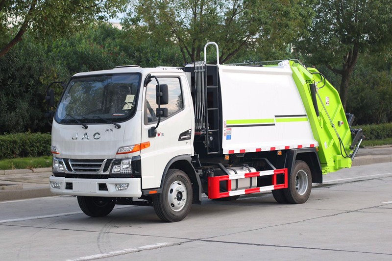 江淮駿鈴V3壓縮式垃圾車6方