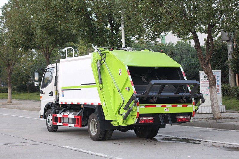 江淮駿鈴V3壓縮式垃圾車6方