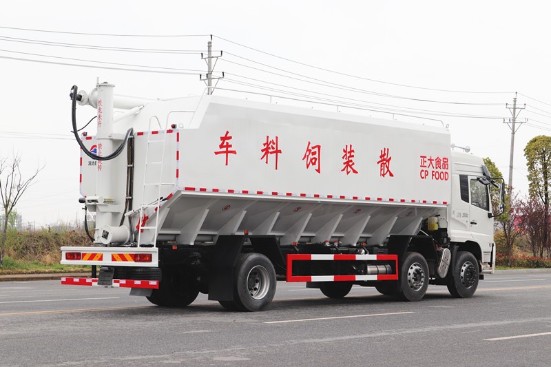 國(guó)六-東風(fēng)暢行D3V散裝飼料車(chē)32方