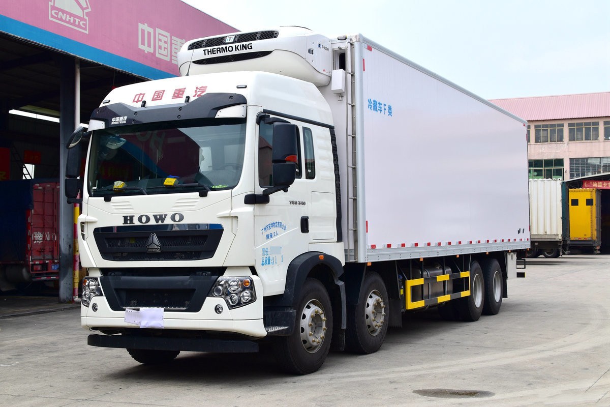 重汽豪沃HOWO T5G冷藏車9.6米