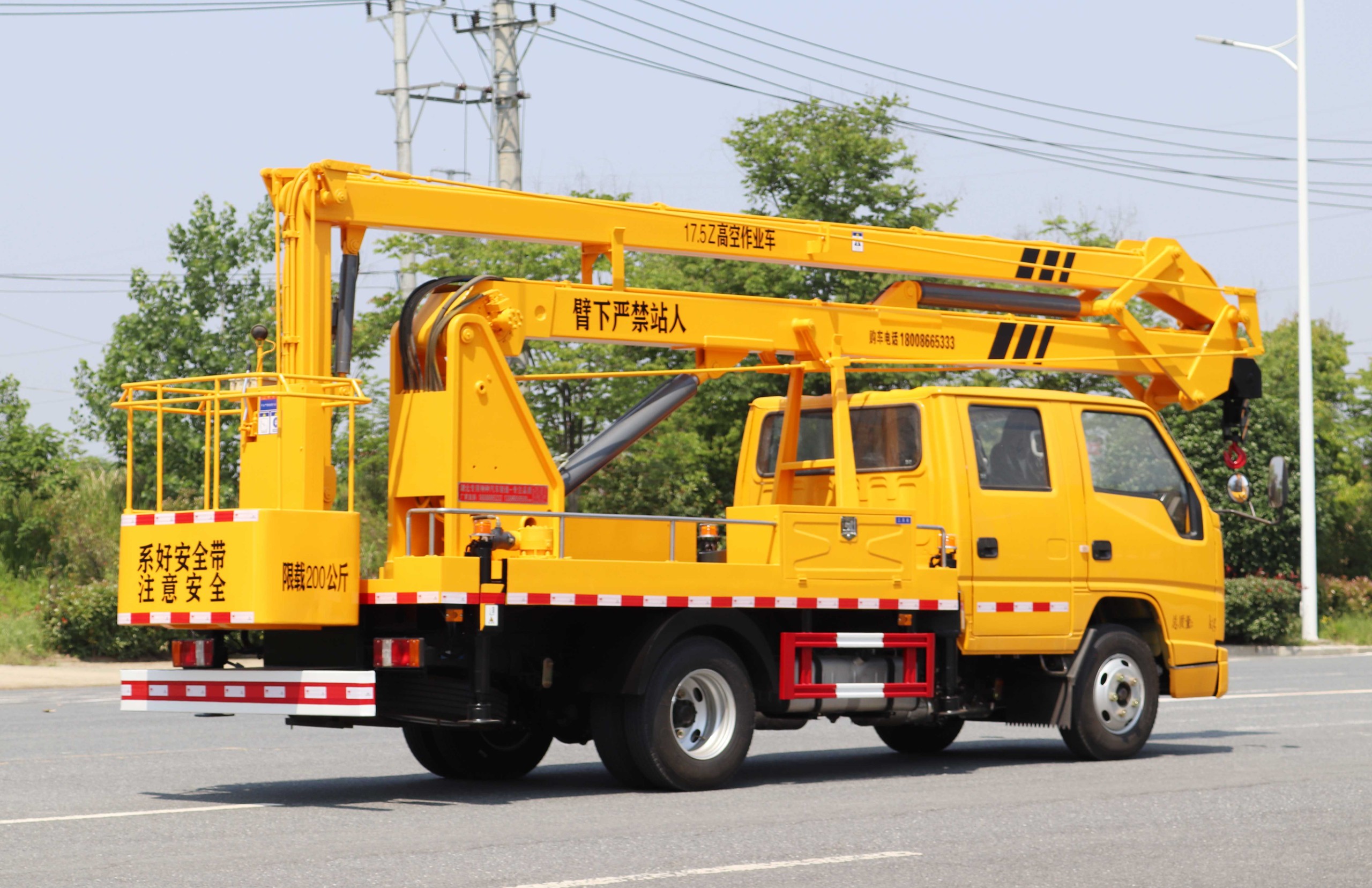江鈴順達雙排座17.5米高空作業(yè)車