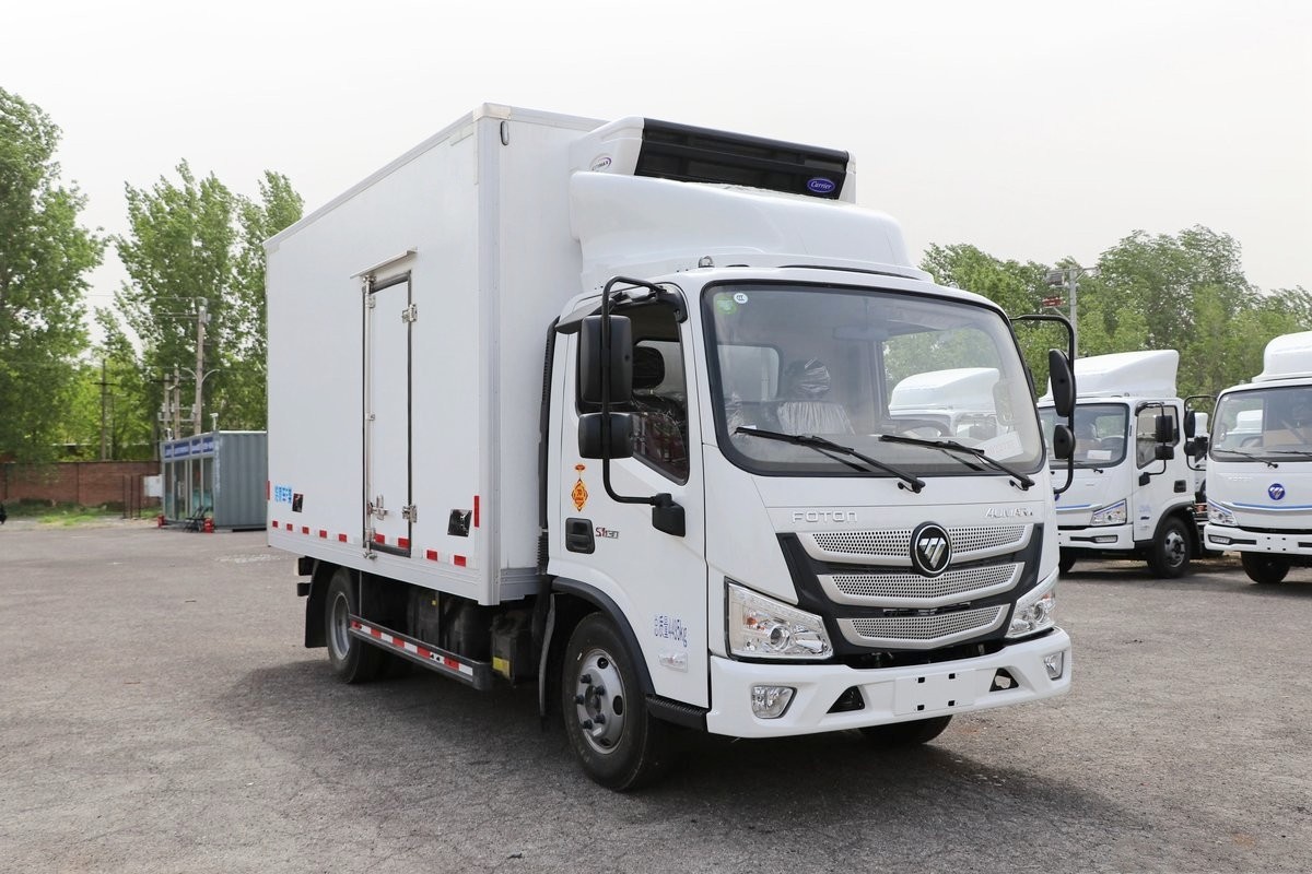 福田歐馬可S1康機(jī)131冷藏車4.1米