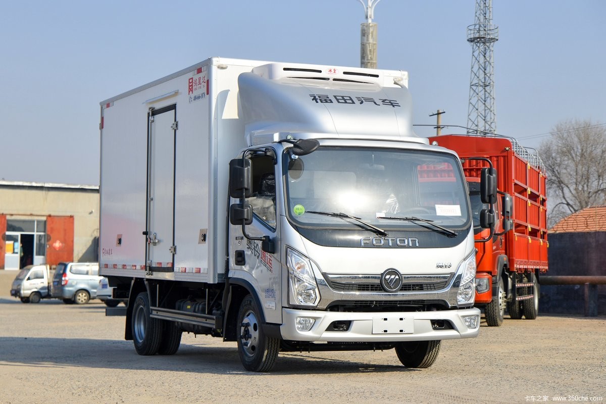 福田奧鈴速運寬體冷藏車4.1米