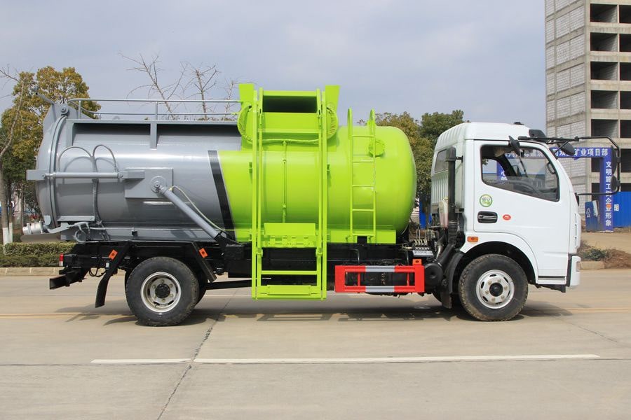 東風(fēng)大多利卡D7罐式6方餐廚垃圾車