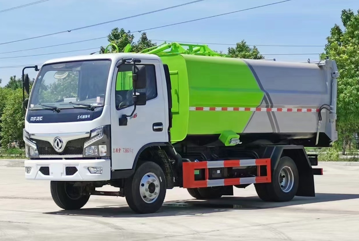東風(fēng)福瑞卡6方側(cè)裝壓縮式垃圾車