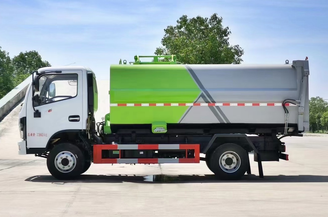 東風(fēng)福瑞卡6方側(cè)裝壓縮式垃圾車