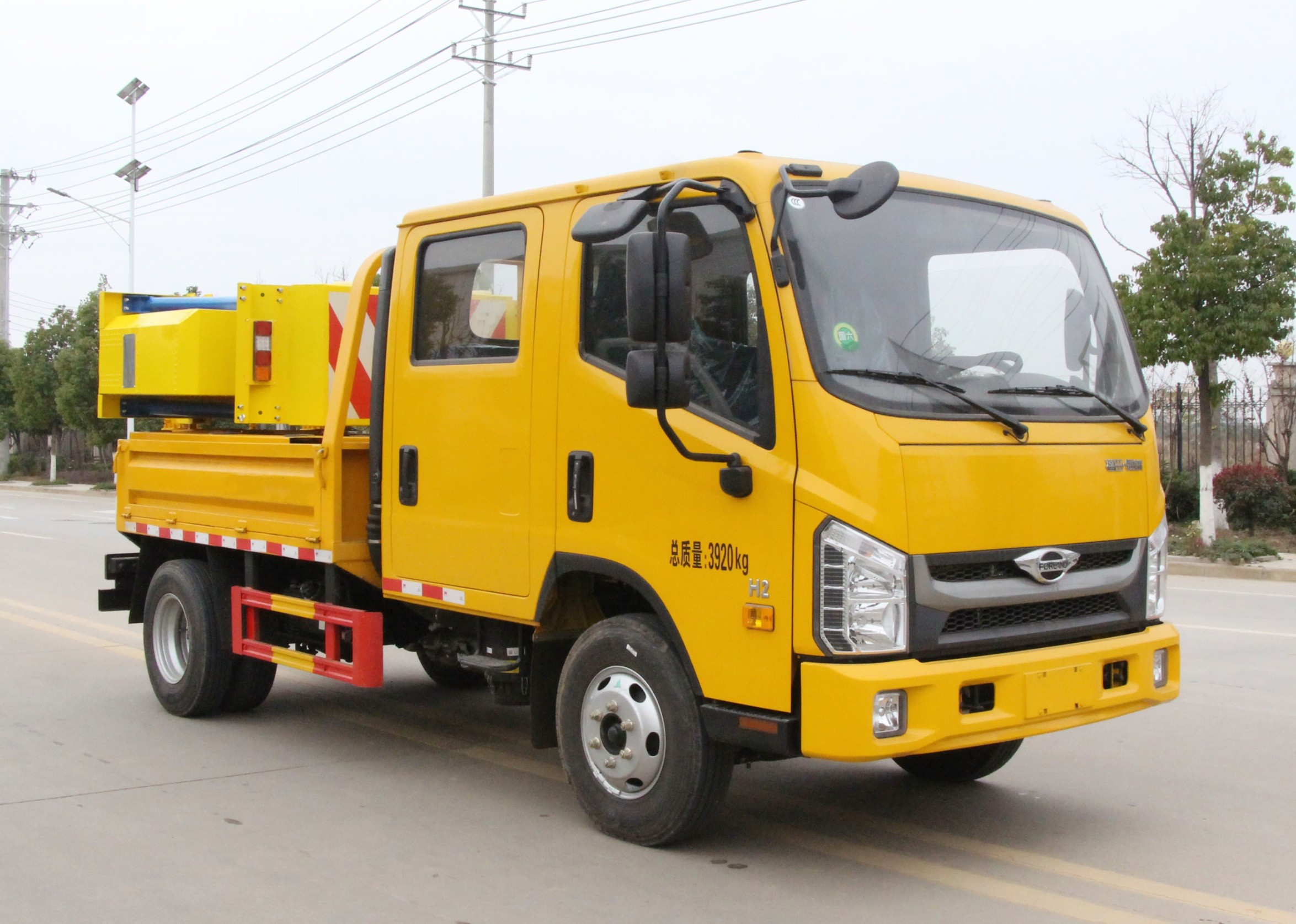 福田H2防撞緩沖車70K