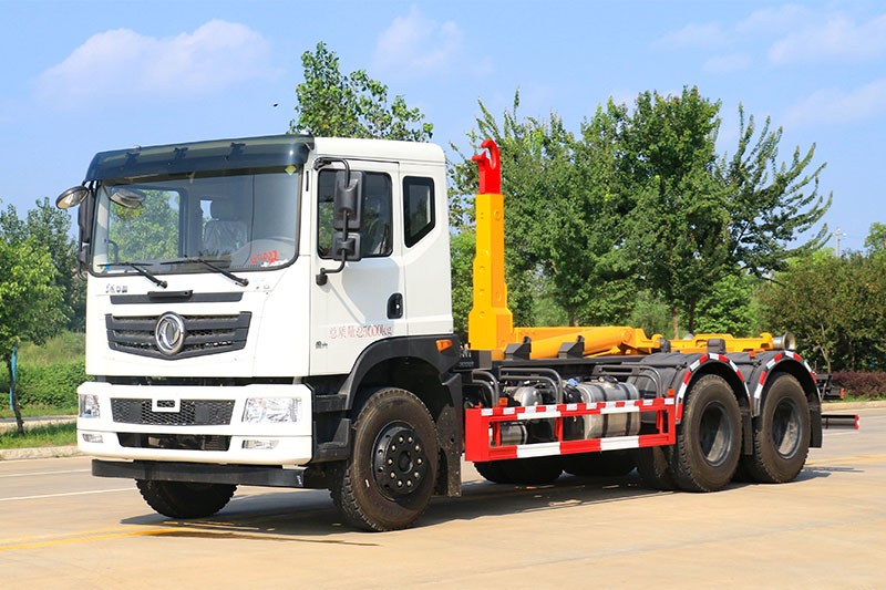 東風(fēng)華神T5后雙橋套臂垃圾車 20噸