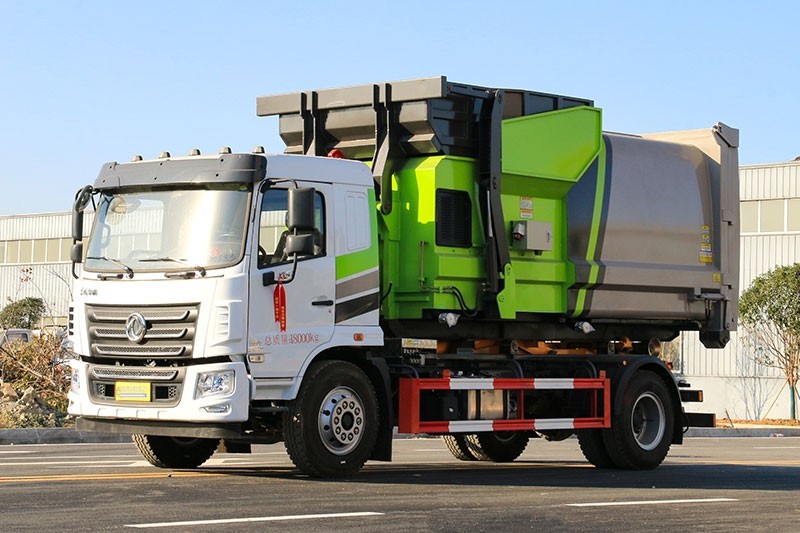 東風(fēng)華神KL5勾臂垃圾車 12方