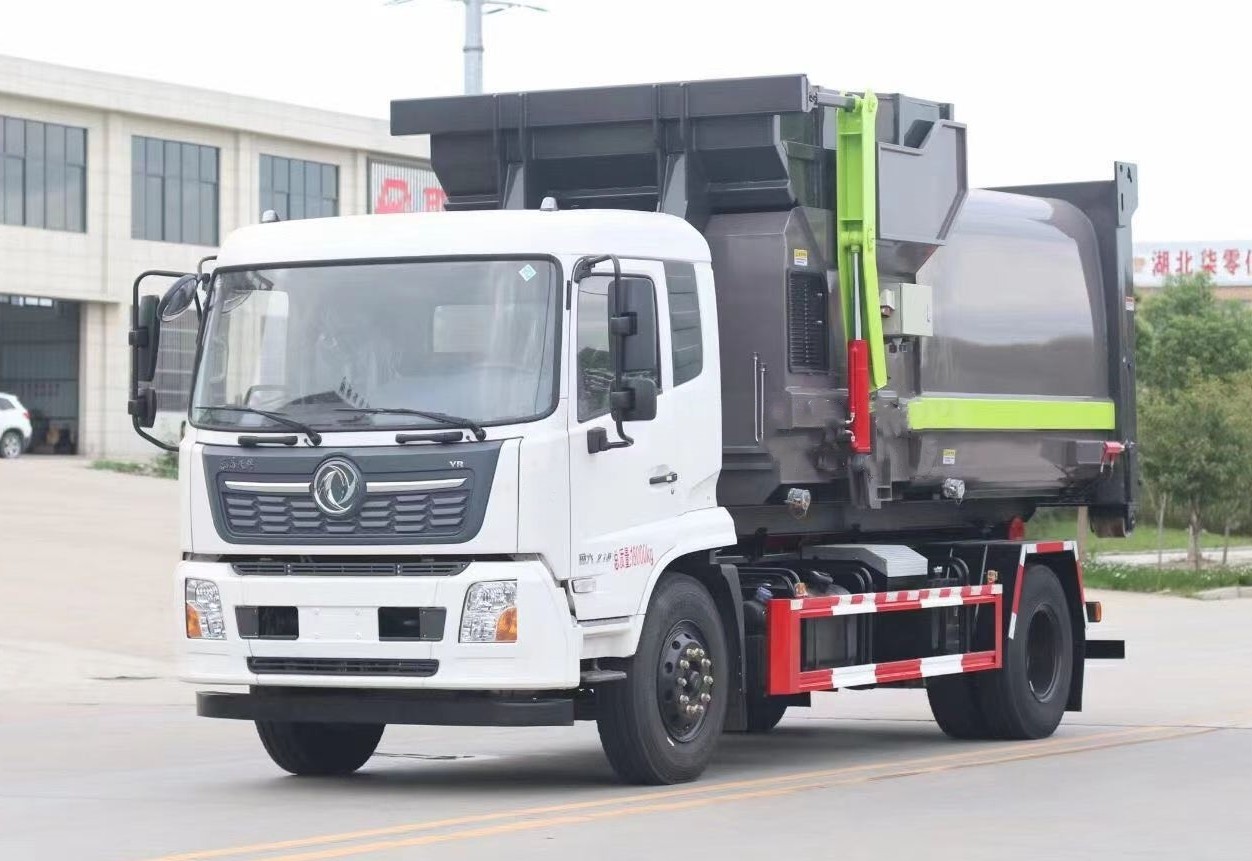 東風(fēng)天錦勾臂垃圾車 12方